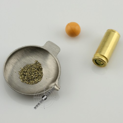 02. Травматический патрон «ТЕРЕН-3ФП». Порох, пуля, гильза. 02. Травматический патрон «ТЕРЕН-3ФП». Порох, пуля, гильза.