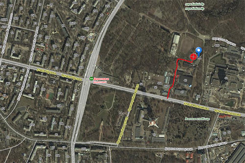 ССК "Реалист". Карта проезда. ССК "Реалист". Карта проезда.