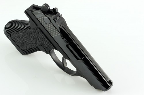 Пистолет ПСМ-Р с правильным воронением