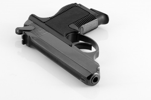 Пистолет ПСМ-Р с правильным воронением