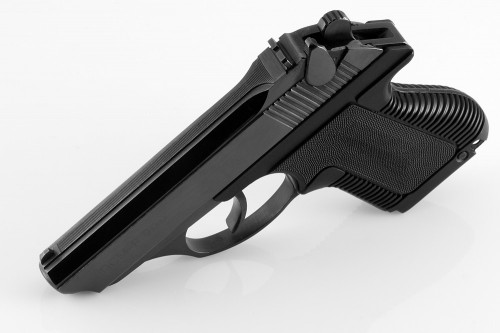 Пистолет ПСМ-Р с правильным воронением