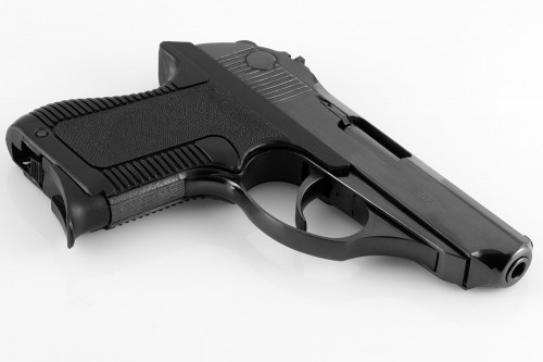 Пистолет ПСМ-Р с правильным воронением