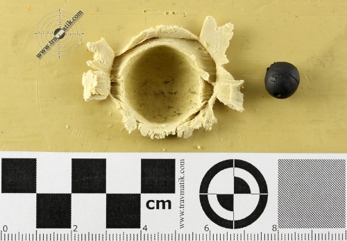 06. Травматический патрон АЕ9. Тестовый отстрел по баллистическому пластелину. Травматический патрон АЕ9. Тестовый отстрел по баллистическому пластелину.