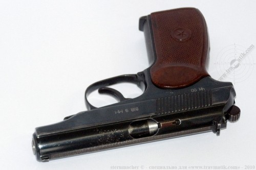 03. «ВИЙ». Травматический пистолет Макарова (ПМ) производства в/ч 4558, г. Нежин.