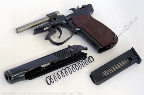 05. «ВИЙ». Травматический пистолет Макарова (ПМ) производства в/ч 4558, г. Нежин.