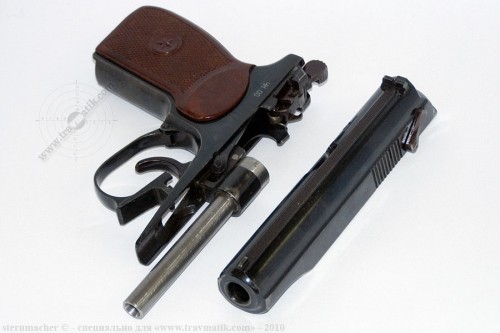 08. «ВИЙ». Травматический пистолет Макарова (ПМ) производства в/ч 4558, г. Нежин.