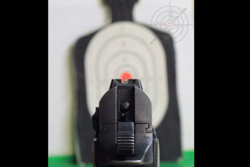 8. Ошибка прицеливания (сдвиг мушки по горизонтали).