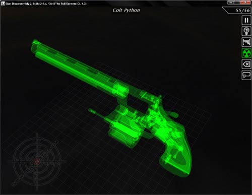 09. «Gun Disassembly 2». Виртуальная разборка оружия в деталях от «Noble Empire Ltd».
