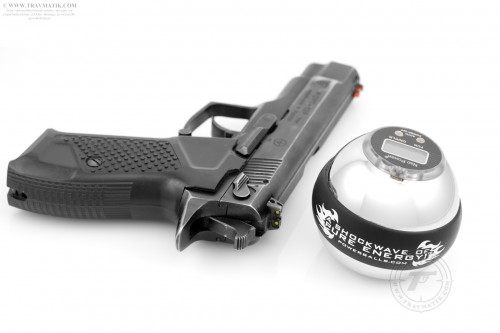 4. Powerball. Гироскопический тренажёр «NSD Powerball Diablo 350Hz Metal Pro».