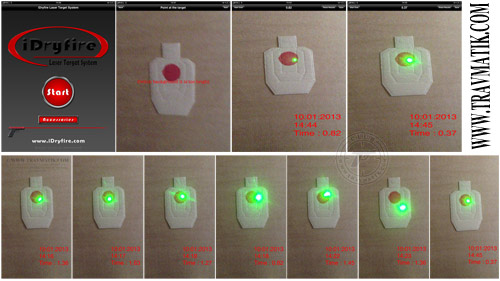 iDryFire и тренировочный пистолет SIRT 110 Pro. iDryFire и тренировочный пистолет SIRT 110 Pro.