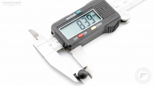 12. Диаметр пули травматического патрона СОВА-П.