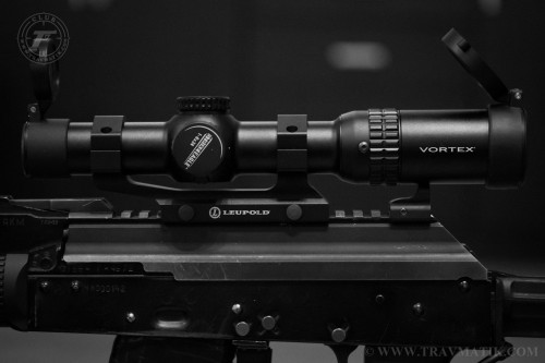 37. Vortex Optics - Strike Eagle 1-6x24 AR-BDC установлен на АКМ